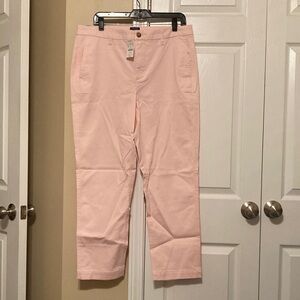 JCrew Factory high rise girlfriend chinos